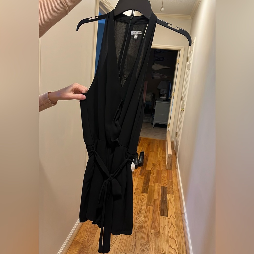 Naked zebra black romper - Picture 2 of 2